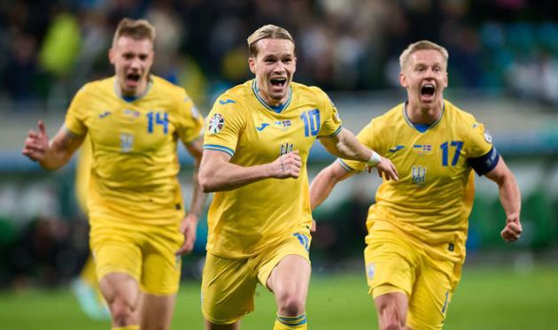 Гравці збірної України, Getty Images