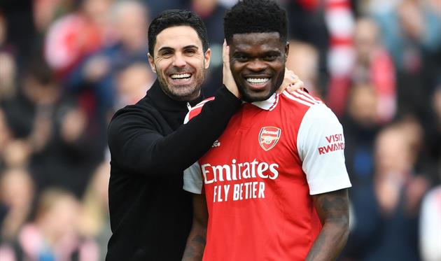 МІКЕЛЬ АРТЕТА ТА ТОМАС ПАРТІ, GETTY IMAGES