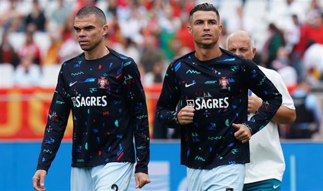 Пепе та Кріштіану Роналду, Getty Images