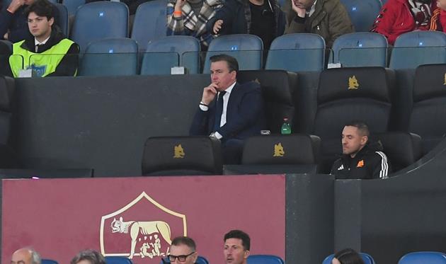 Ден Фрідкін на матчі Роми, Getty Images