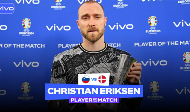 Крістіан Еріксен, УЄФА