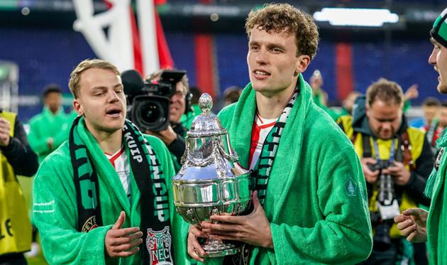 Віффер з Кубком Нідерландів, getty images