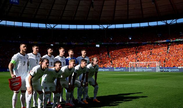 Гравці збірної Австрії, Getty Images