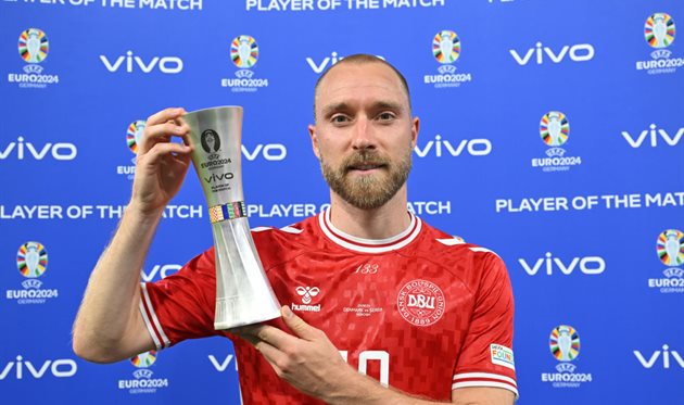 КРІСТІАН ЕРІКСЕН, GETTY IMAGES