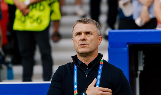 Сергій Ребров, УАФ