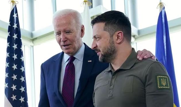 Байден і Зеленський, УП