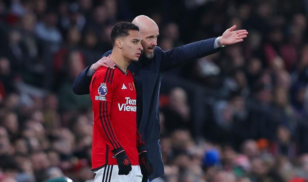 Ерік тен Гаг та Антоні, Getty Images