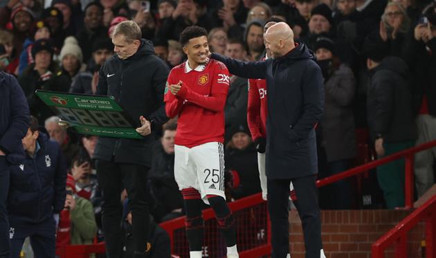 Санчо та Тен Гаг, getty images