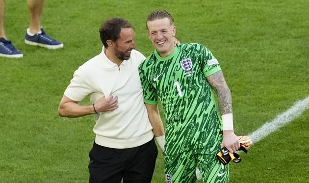 Гарет Саутгейт та Джордан Пікфорд, Getty Images