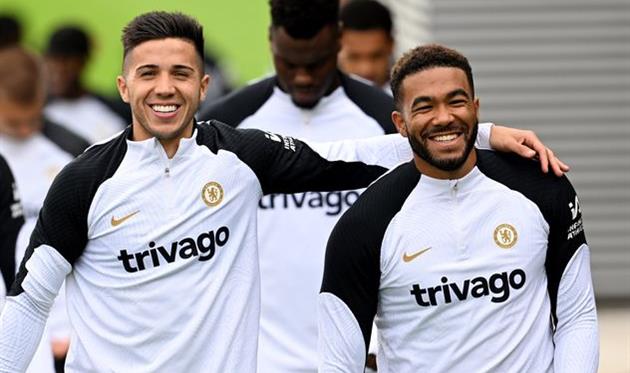 Енцо Фернандес та Ріс Джеймс, Getty Images