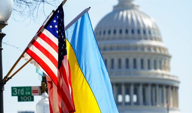 Прапори США та України, фото: УП