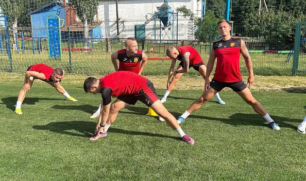 Команда Кобіна готується до сезону / ФОТО: ФК ІНГУЛЕЦЬ