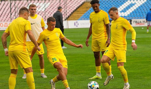 Новачок дебютує в лізі на своєму стадіоні / ФОТО: ФК ЛІВИЙ БЕРЕГ