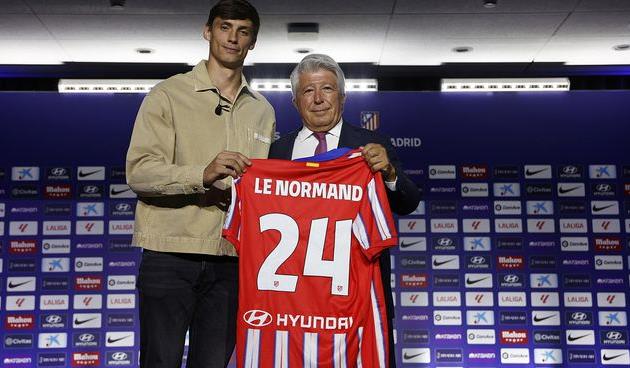 Робен Ле Норман, x.com/Atleti