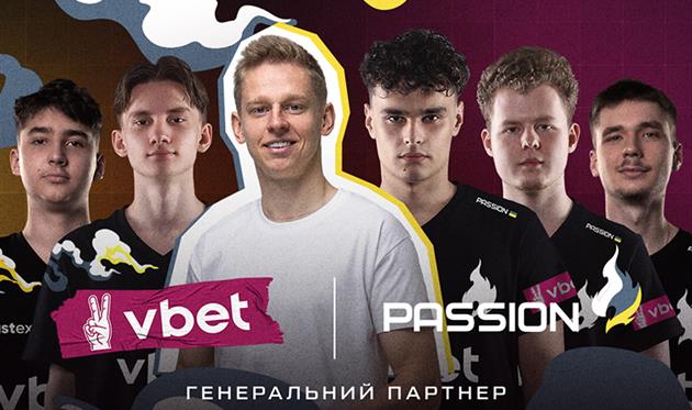 VBET Ukraine оголошує про генеральне партнерство з Passion UA
