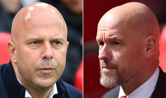 Слот проти Тен Гага, getty images