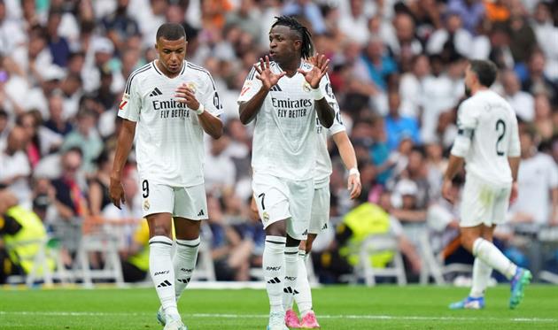 Кіліан Мбаппе та Вінісус Жуніор, Getty Images