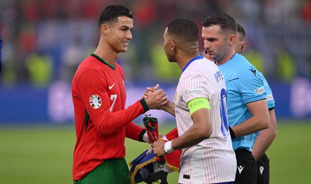 Роналду та Мбаппе, getty images