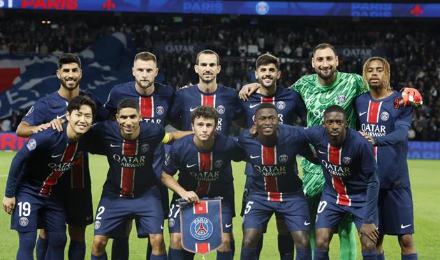 Гравці ПСЖ, фото: x.com/PSG_inside