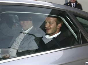 Бекхэм в Милане, AP