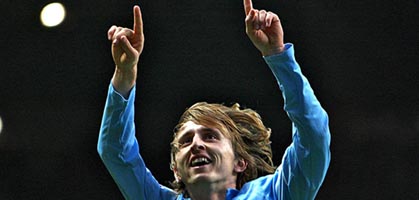 Лука Модрич счет сравнял, но...skysport.com