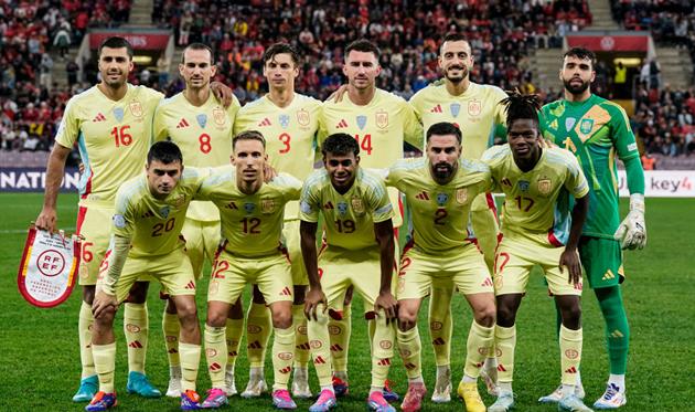 Збірна Іспанії у вересні 2024 року, Getty Images