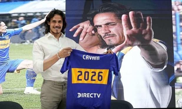 Кавані, boca juniors