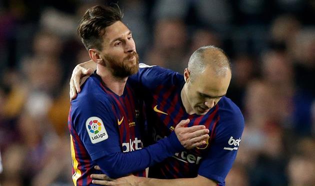 Ліонель Мессі та Андреас Іньєста, Getty Images