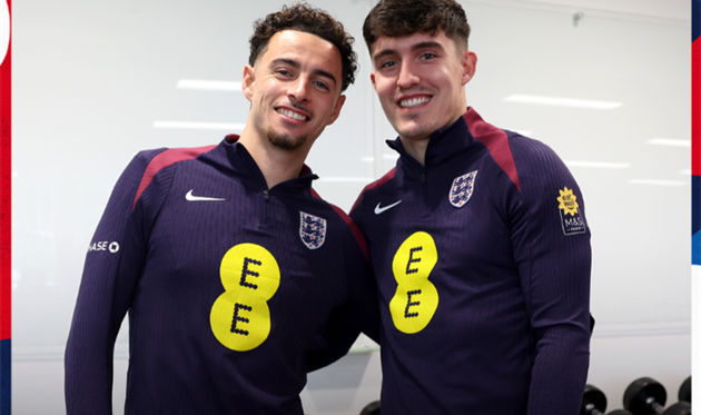 Кертіс Джонс і Тіно Лівраменто, фото x.com/England