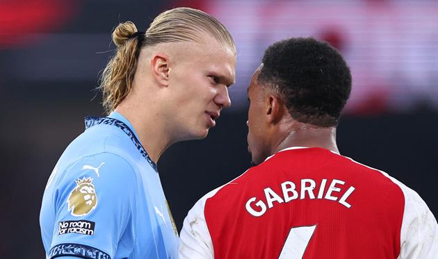Ерлінг Голанд та Габріел, Getty Images