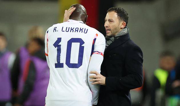 Ромелу Лукаку і Доменіко Тедеско, Getty Images