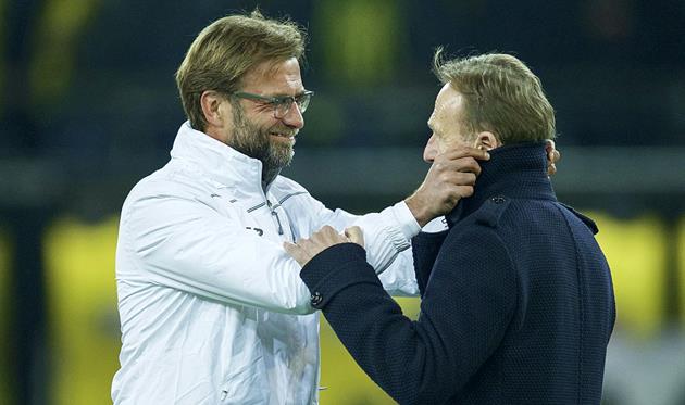 Юрген Клопп та Ганс-Йоахім Вацке, Getty Images