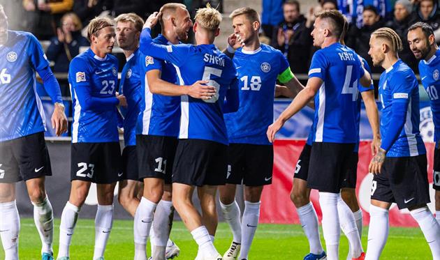 Збірна Естонії, facebook.com/jalgpalleestis