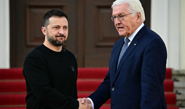 Володимир Зеленський і Франк-Вальтер Штайнмаєр, Getty Images