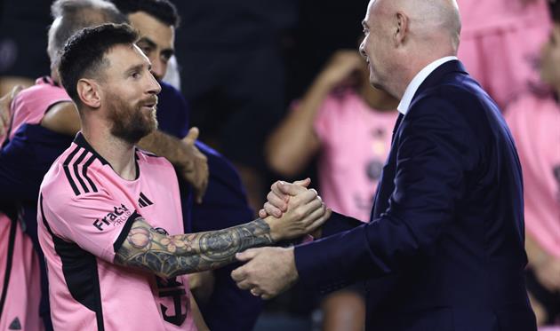 Мессі та Інфантіно, getty images