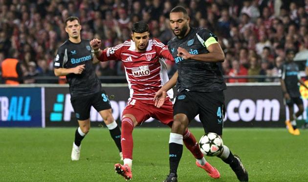 Брест — Баєр Леверкузен 1:1 Відео голів та огляд матчу 23.10.2024