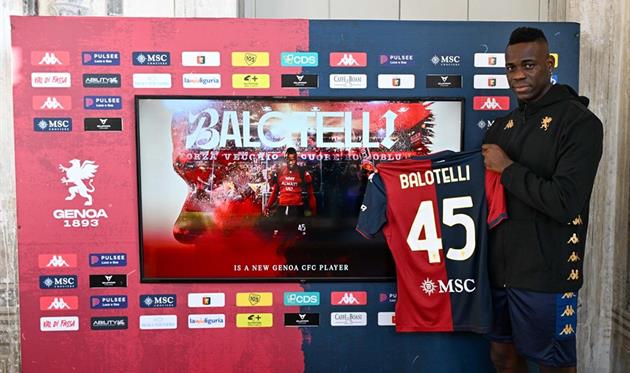 Балотеллі, genoa