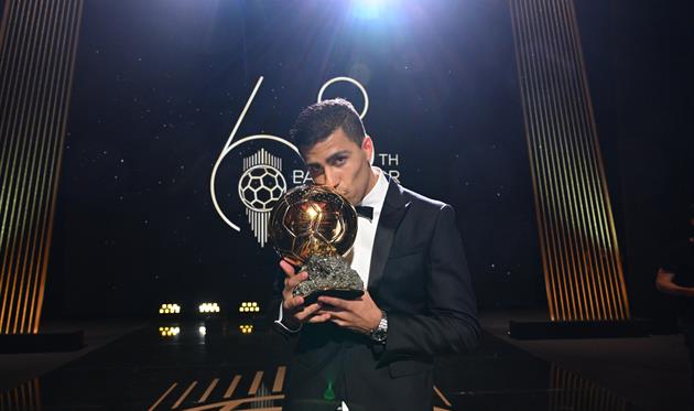 Родрі, фото: x.com/ballondor