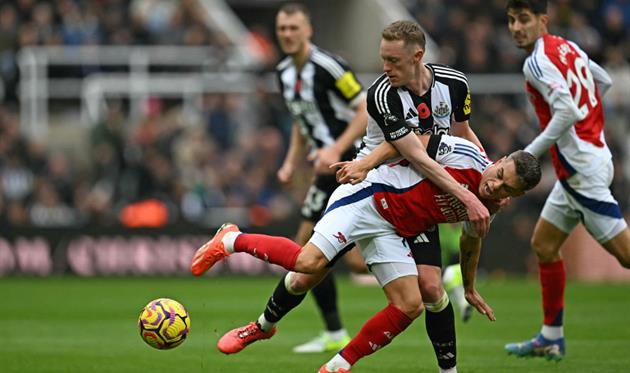 Арсенал мінімально поступився Ньюкаслу