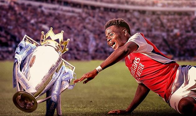 Букайо Сака, арт: B/R Football