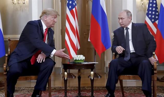 Трамп та путін, фото: X