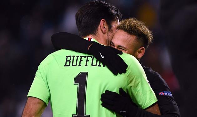 Джанлуїджі Буффон та Неймар, Getty Images