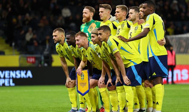 Гравці збірної Швеції, Getty Images
