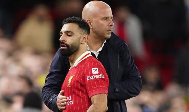 Арне Слот та Мохамед Салах, Getty Images