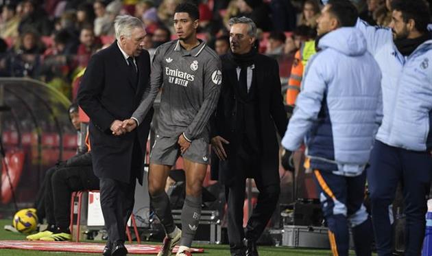 Карло Анчелотті та Джуд Беллінгем, Getty Images