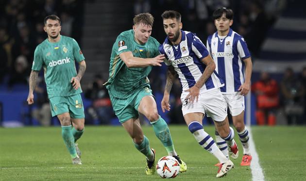 Реал Сосьєдад — Динамо Київ, фото Динамо