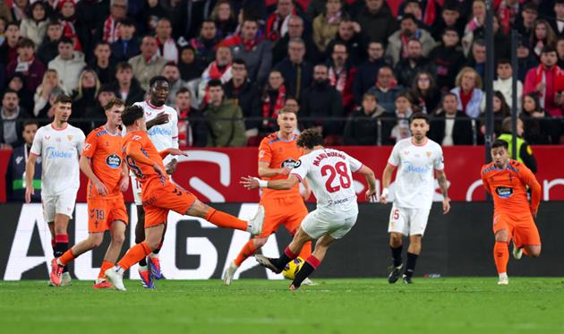 Севілья - Сельта, Getty Images