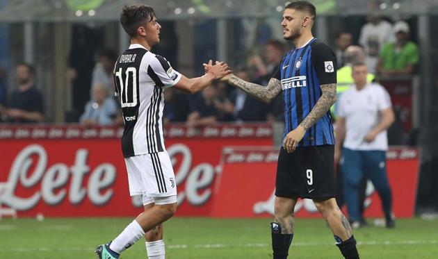 Пауло Дібала та Мауро Ікарді у 2018 році, Getty Images