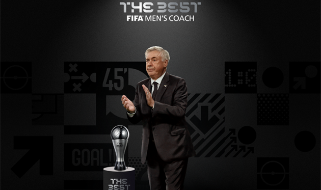 Анчелотті — найкращий тренер 2024 року за версією FIFA The Best