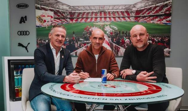 Томас Летш (центр), фото РБ Зальцбург